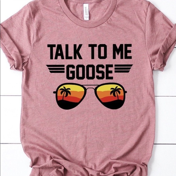 🌟LAST ONE 🌟Talk To Me Goose Tee - Picture 3 of 4